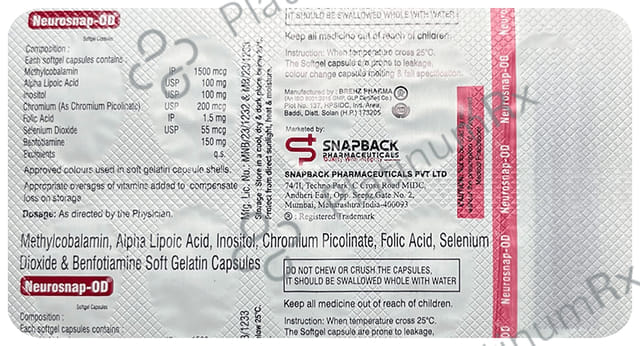 Neurosnap OD Softgel Capsule