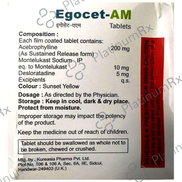 Egocet-AM Tablet SR