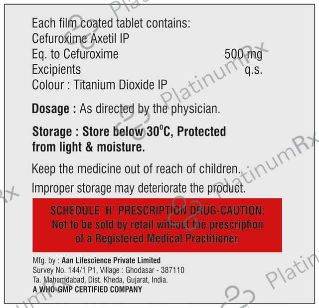 Cefga 500mg Tablet 10s