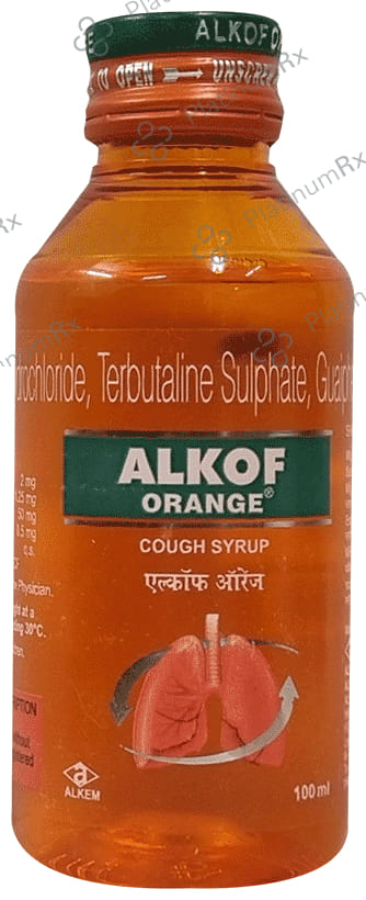 Alkof (Orange) Syrup 100ml