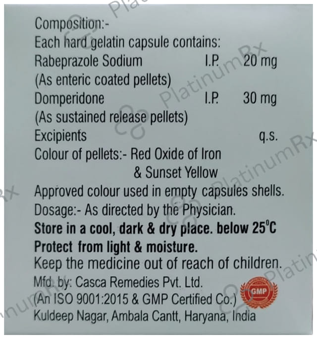 Moprab D 30/20mg Capsule SR 10s