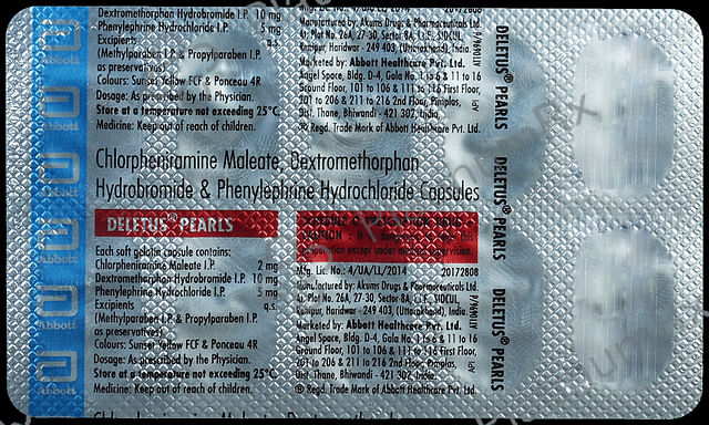 Deletus Pearls 2/10/5mg Capsule 10s