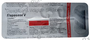 Dapaease V 10/100mg Tablet SR 10s