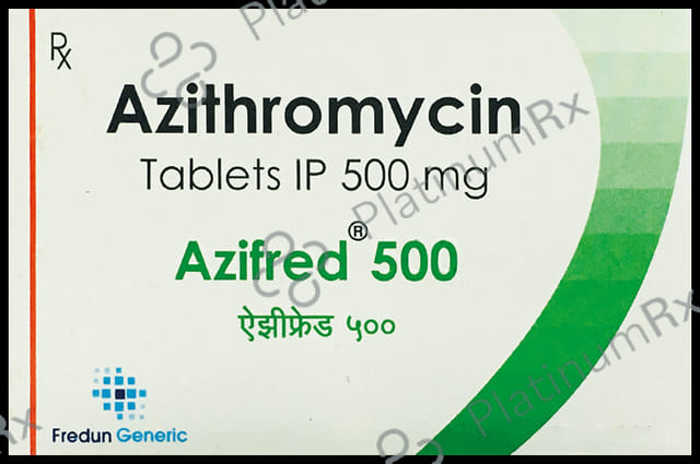 Azifred 500mg Tablet 3s