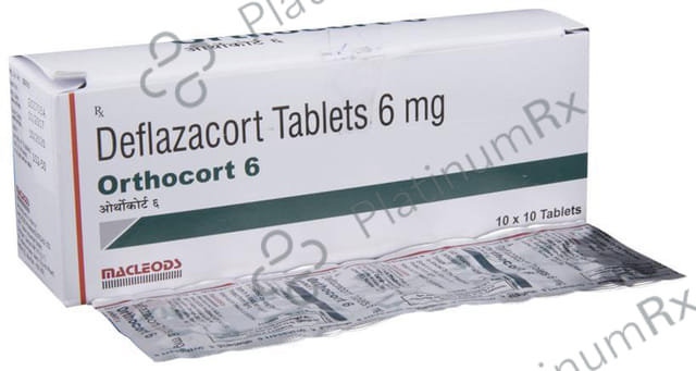 Orthocort 6mg Tablet 10s