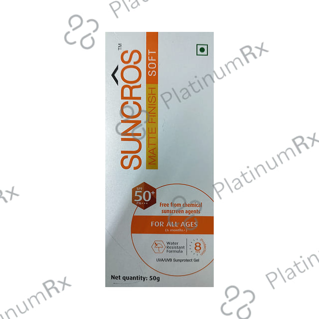 Suncros Soft Spf 50+ Gel 60ml
