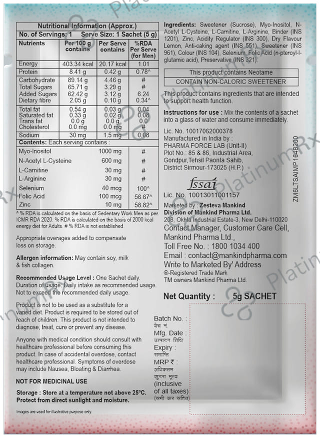 Enerbless M Sachet 1X5gm