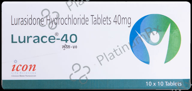 Lurace 40mg Tablet 10s