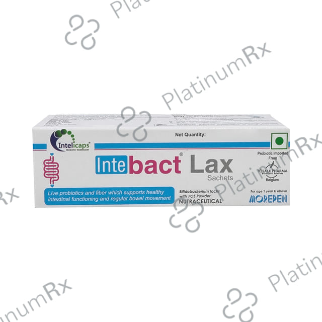 Intebact Lax Sachet Nutraceutical