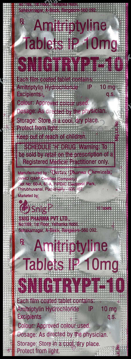 Snigtrypt 10mg Tablet 10s