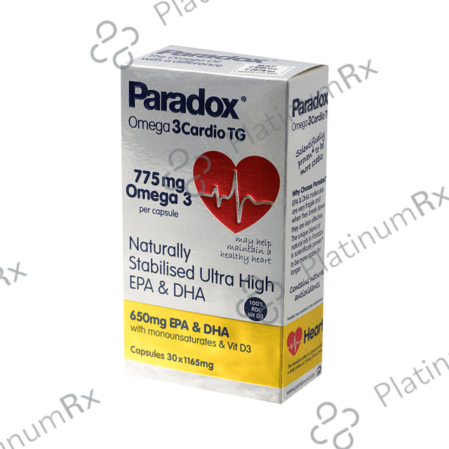 Paradox Omega 3 Cardio TG Capsule 30s