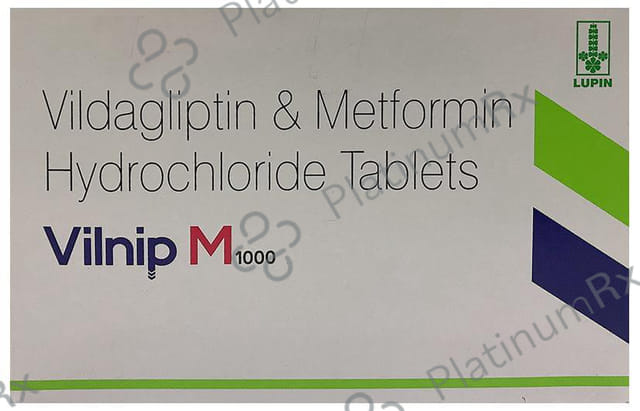 Vilnip M 1000/50mg Tablet 15s