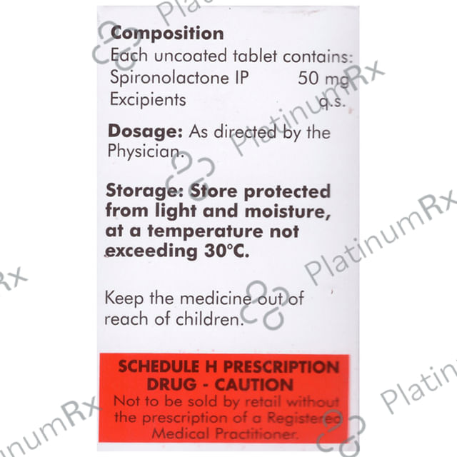Aldotone 50mg Tablet 15s