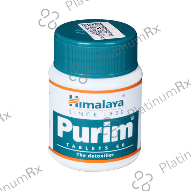 Himalaya Purim Tablet for Detoxification 60s