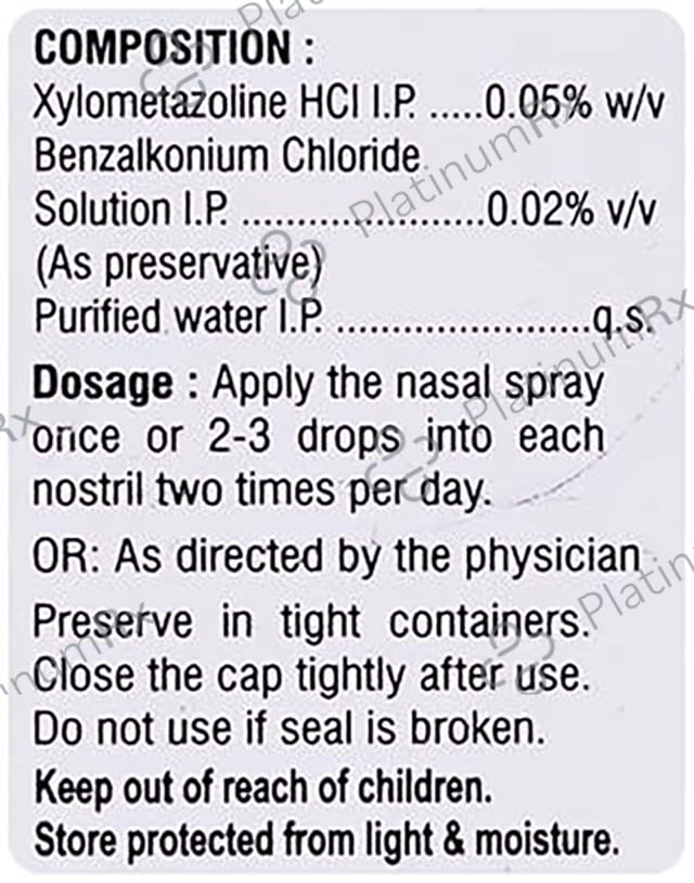 Oroclear P 0.05% Nasal Drops