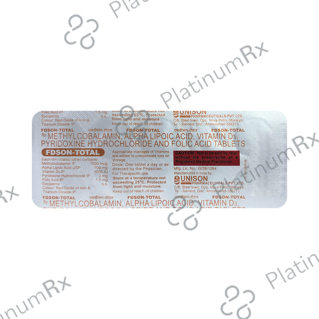 Fdson Total Tablet 10s