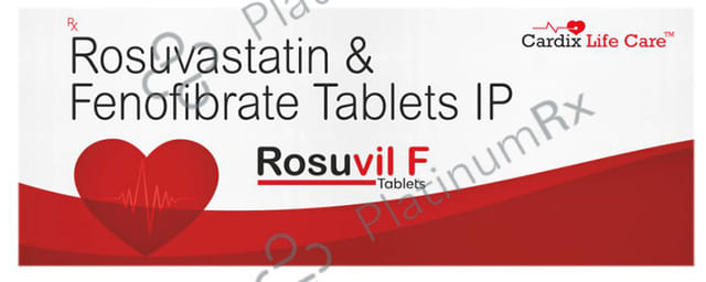 Rosuvil F 160/10mg Tablet 10s