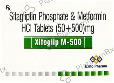 Xitoglip-M 50mg/500mg Tablet