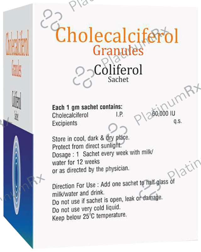 Coliferol 60000IU Sachet 1gm