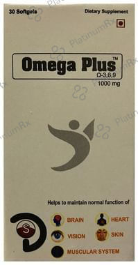 Omega Plus 1000mg Softgels