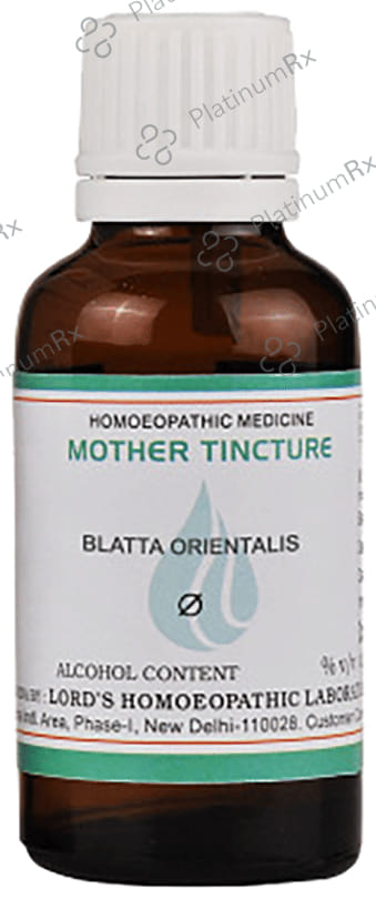Lord's Blatta Orientalis Mother Tincture Q