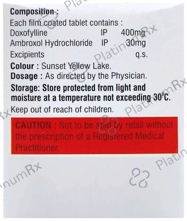 Doxoflip AX 400mg/30mg Tablet