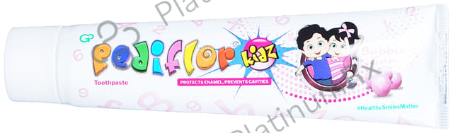 Pediflor Kidz Protects Bubblegum Flavour Toothpaste 70gm