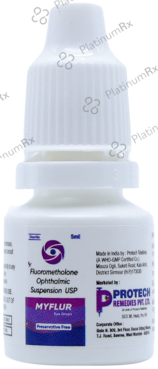 Myflur 0.1% Eye Drops 5ml