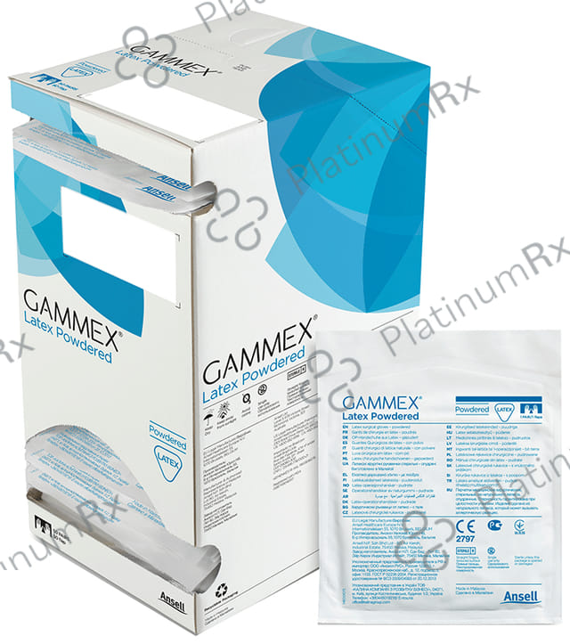 Ansell Gammex Latex Powdered Glove 6.5