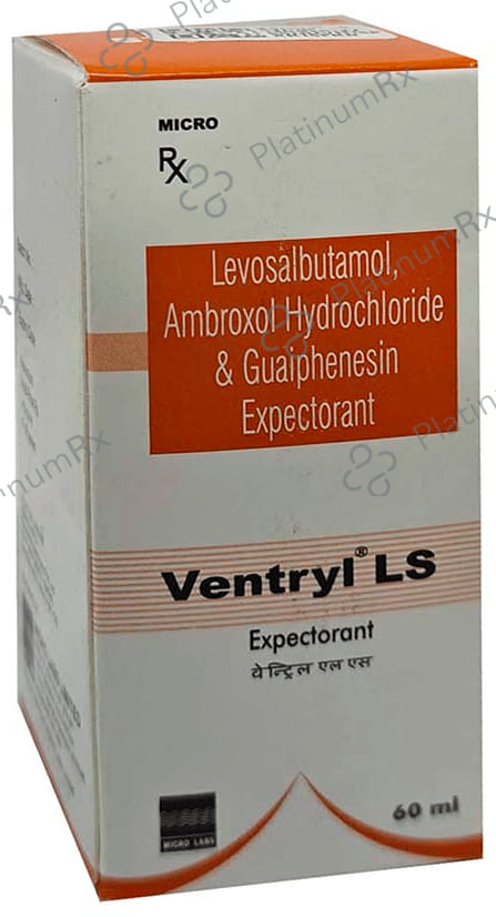 Ventryl LS 15/50/0.5mg Syrup 60ml