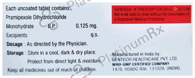 Pirapex 0.125 Tablet