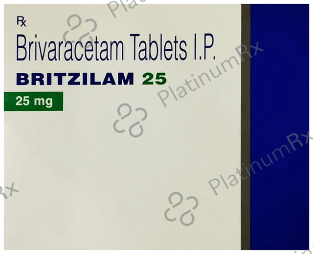 Britzilam 25mg Tablet 15s