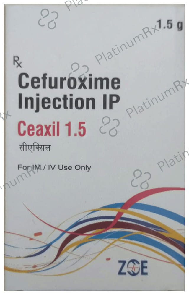 Ceaxil 1500mg Injection 1s