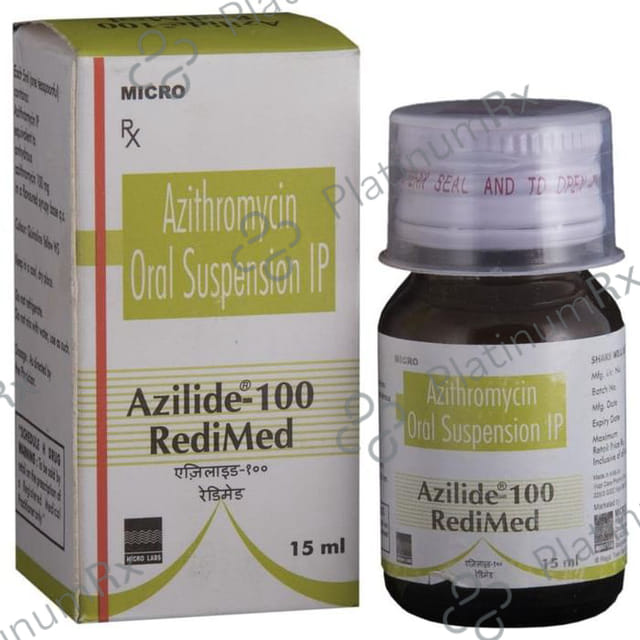 Azilide 100mg Suspension 15ml