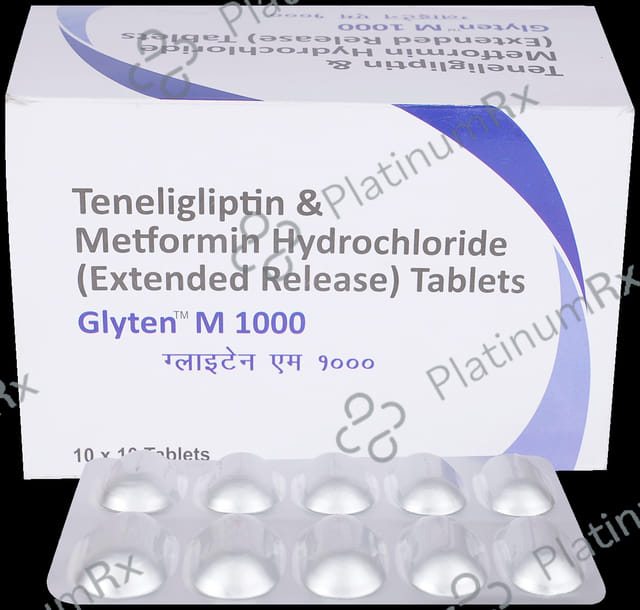 Glyten M 1000 Tablet ER
