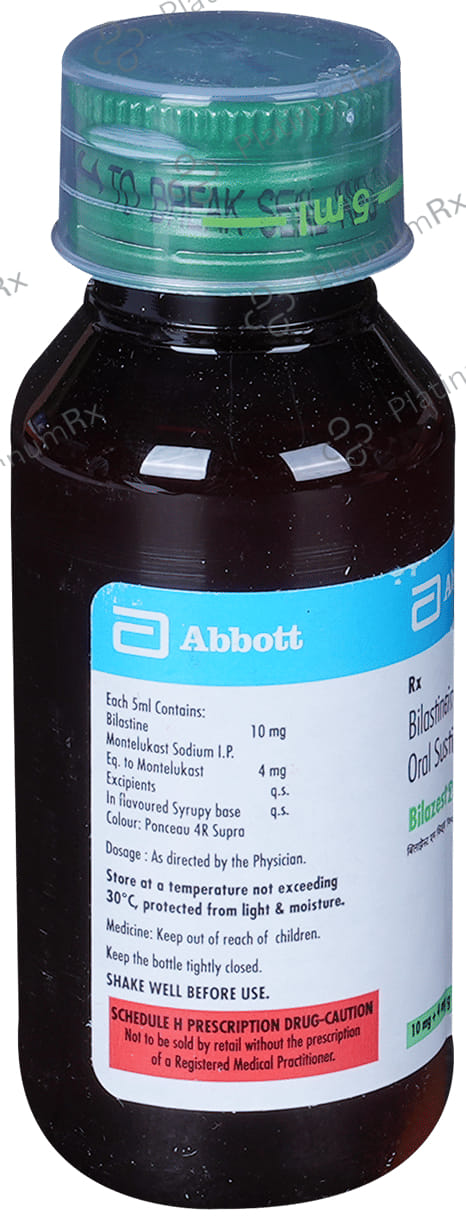 Bilazest M Kids 10/4mg Oral Suspension 60ml