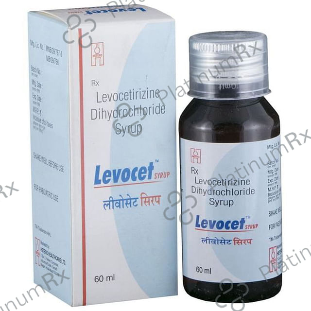 Levocet 2.5mg Syrup 60ml