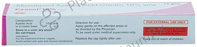 Exazel 10% Cream 15gm