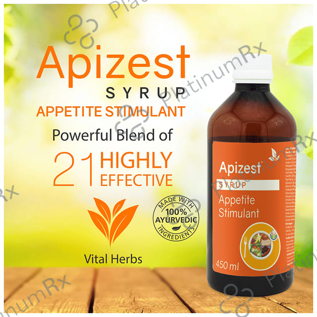 Apizest Syrup (450ml Each) 1 Bottle