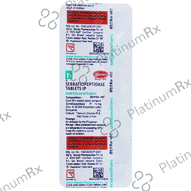 Seretochem Forte 10mg Tablet 10s