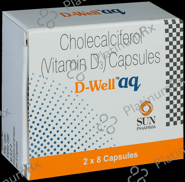 D Well AQ D3 Capsule 8s