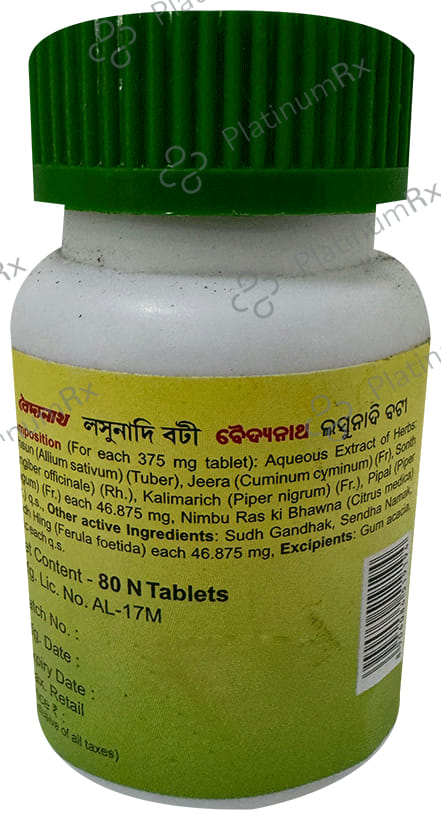 Baidyanath Lashunadi Tablet
