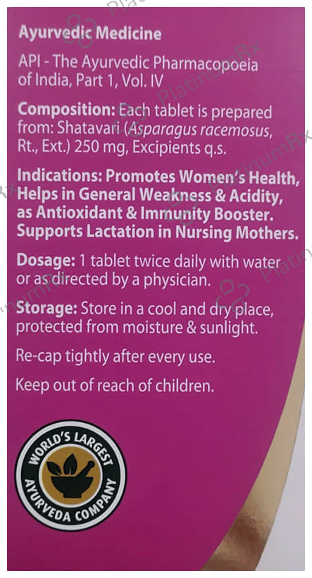 Dabur Shatavari Tablet Women's Health