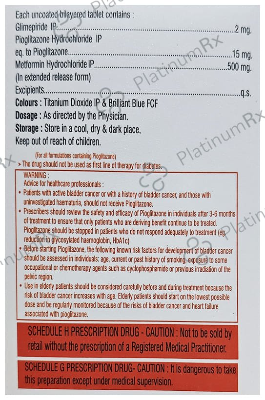 GMSIA P2 Tablet ER 15s