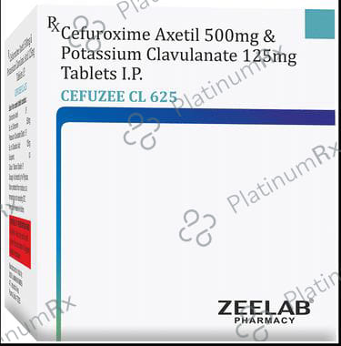 Cefuzee CL 625mg Tablet 4s