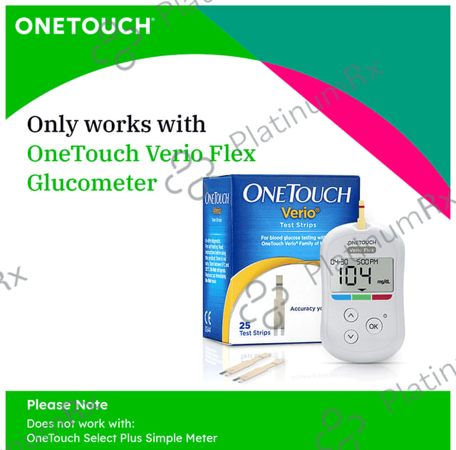 OneTouch Verio Test Strip Test 25s