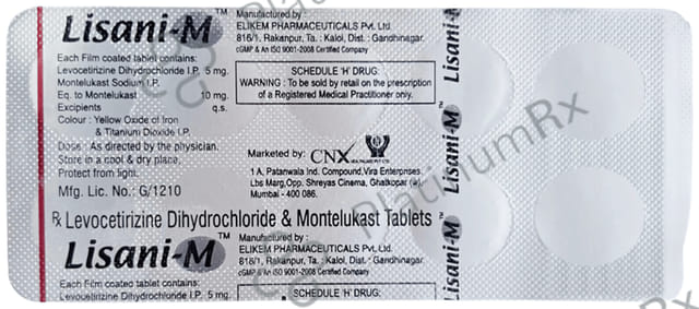 Lisani M 5mg/10mg Tablet
