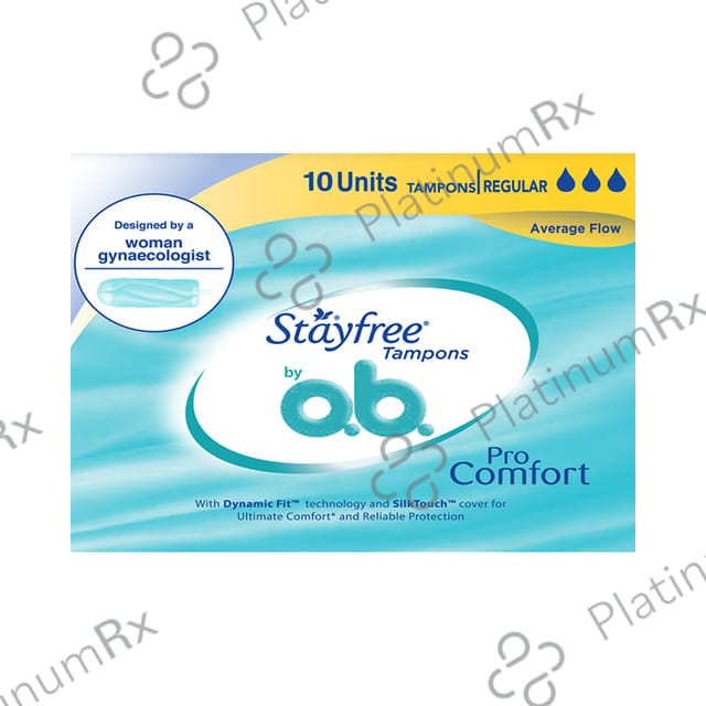OB Silk Touch Pro Comfort Tampons Super 10s