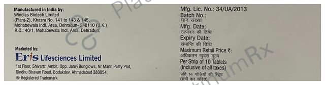 Crevast EZ 10/10mg Tablet 10s