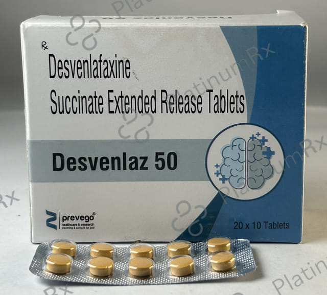 Desvenlaz 50mg Tablet 10s
